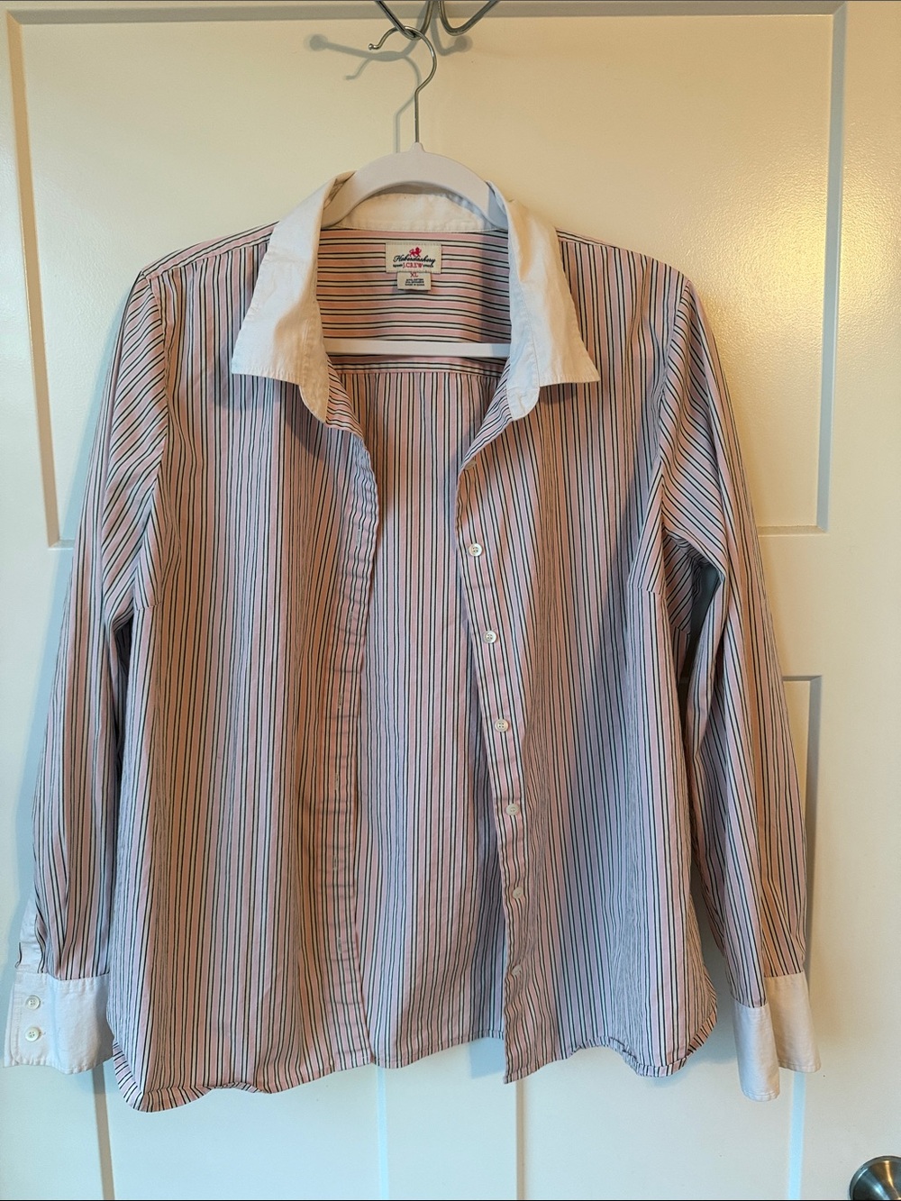 Women’s J. Crew Haberdashery Striped Button-Down Shirt